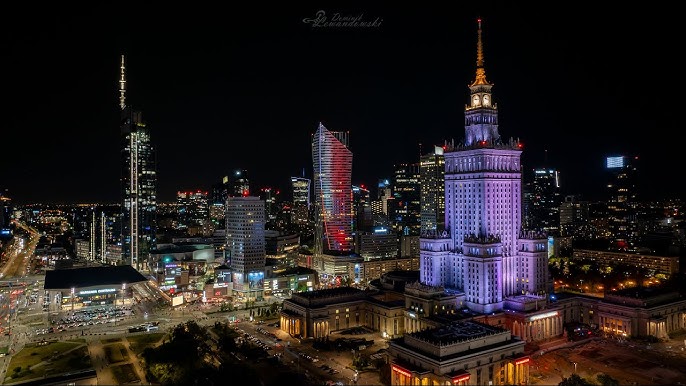 Warszawa noca
